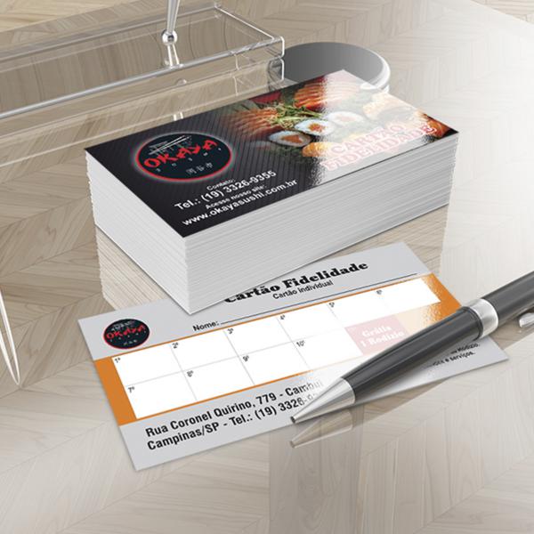 Cartão de Visita e Fidelidade